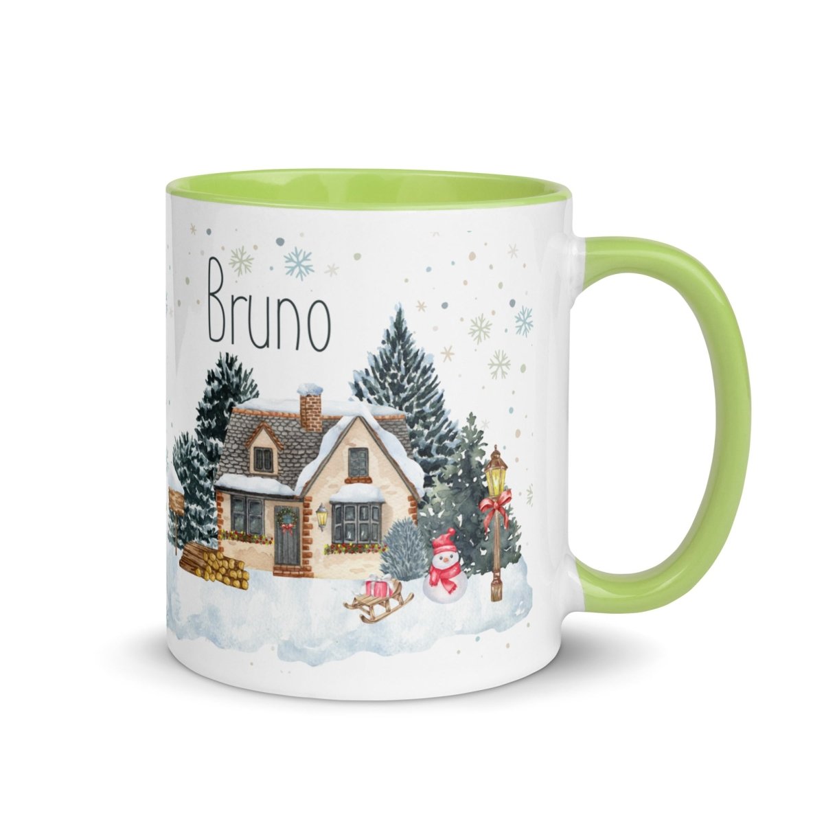 Taza Navideña Personalizada Casita Nanetes - Nanetes